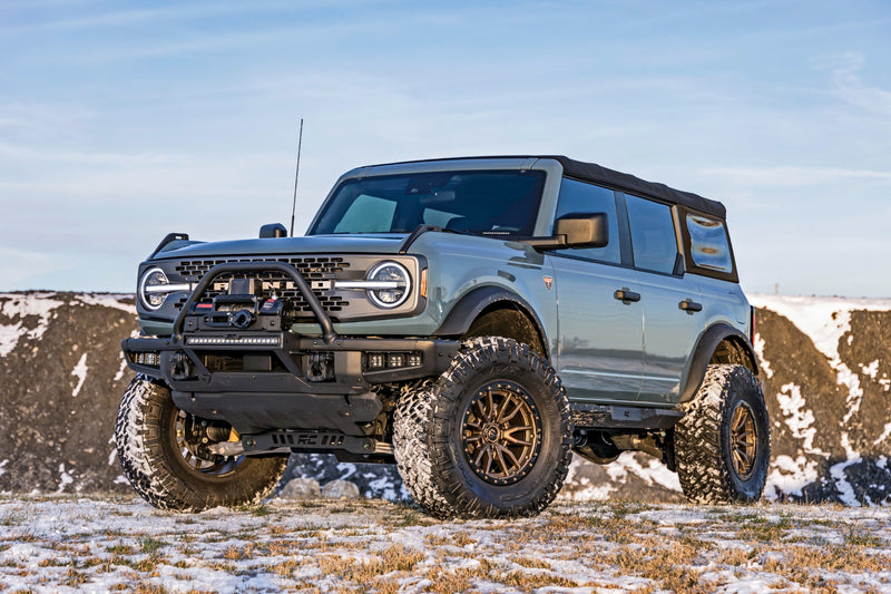 ラフカントリー フォード Bronco LEDライトキット トリプルキューブ フォグライトマウント 2021-2026
