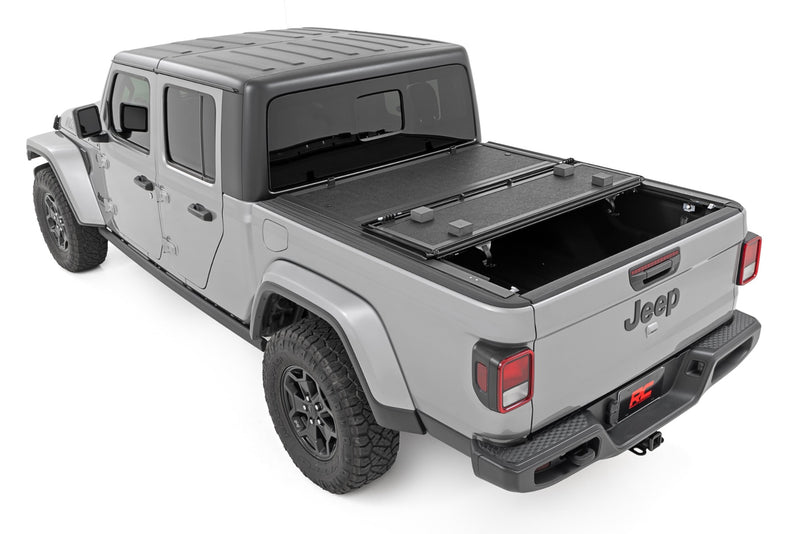 ラフカントリー ハード ロープロファイル ベッドカバー | 5フィートベッド | ジープ Gladiator JT 4WD 2020-2026