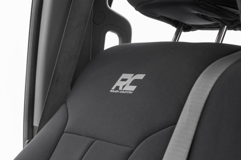 ラフカントリー ネオプレンシートカバー フロント&リアセット フォード F-250/F-350 Super Duty 2011-2016