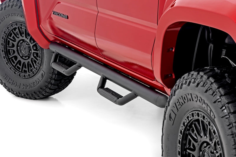 ラフカントリー ナーフステップ キャブレングス ダブルキャブ トヨタ タコマ 2WD/4WD (2024-2026)