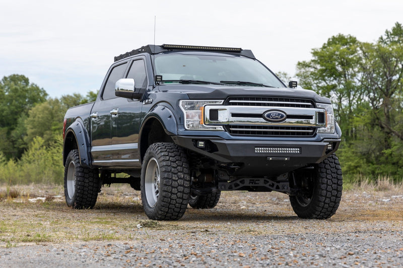 ラフカントリー フロントバンパー ハイクリアランス スキッドプレート付 フォード F-150 2WD/4WD 2018-2020