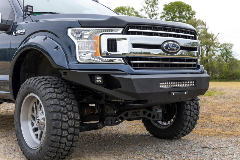 ラフカントリー フロントバンパー ハイクリアランス スキッドプレート付 フォード F-150 2WD/4WD 2018-2020