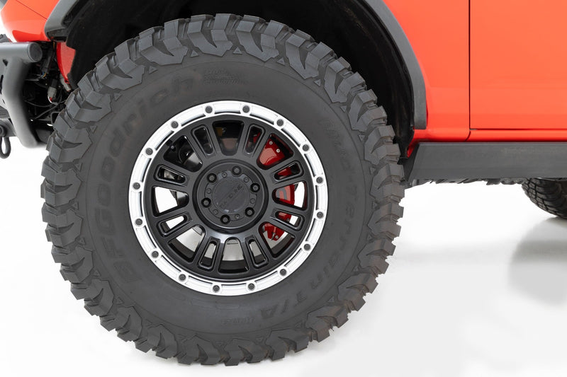 ラフカントリー ブレーキキャリパーカバー フロント&リア レッド | フォード Bronco 4WD 2021-2026