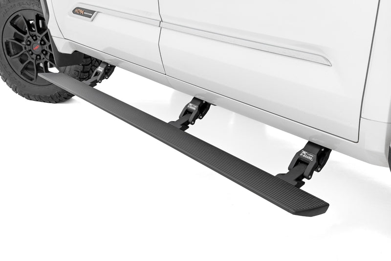 ラフカントリー パワーランニングボード デュアルモーター CrewMax トヨタ Tundra 2022-2026