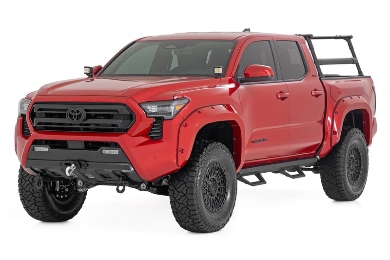 ラフカントリー SRL2 アジャスタブルアルミステップ ダブルキャブ | トヨタ タコマ 2WD/4WD (2024-2026)