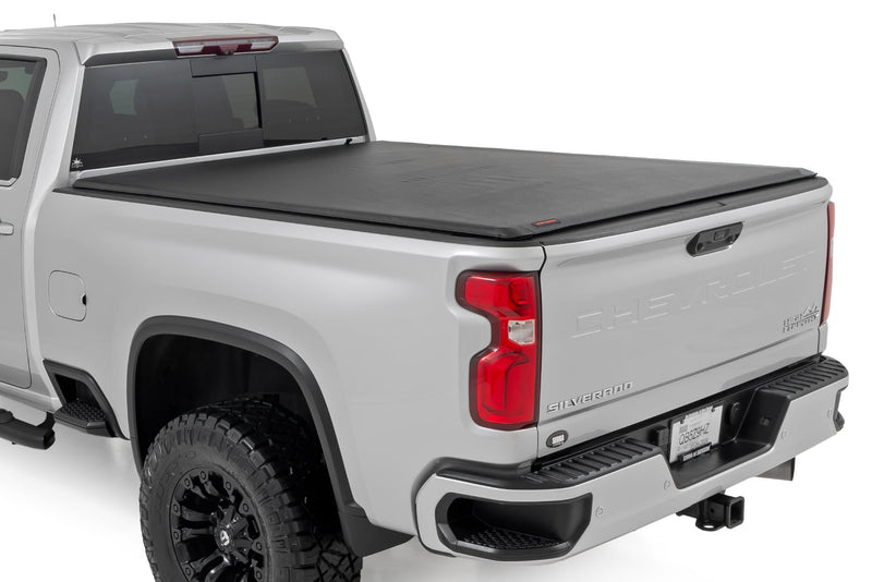 ラフカントリー ソフトロールアップベッドカバー 6'9" ベッド シボレー/GMC 2500HD/3500HD (2020-2026)