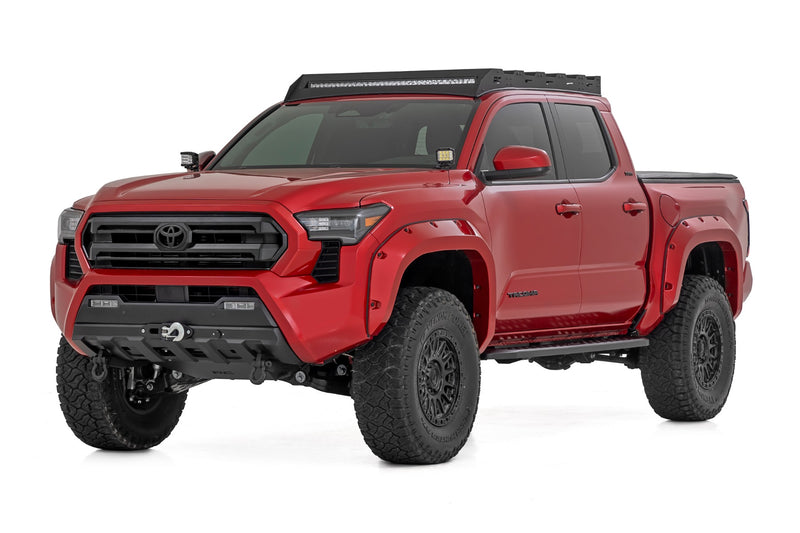 ラフカントリー RPT2 ランニングボード ダブルキャブ ブラック トヨタ タコマ 2WD/4WD 2024-2026