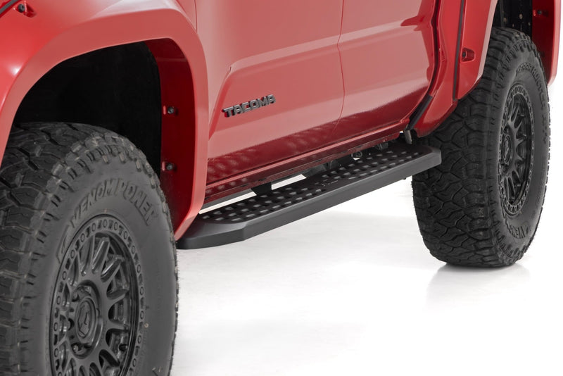 ラフカントリー RPT2 ランニングボード ダブルキャブ ブラック トヨタ タコマ 2WD/4WD 2024-2026