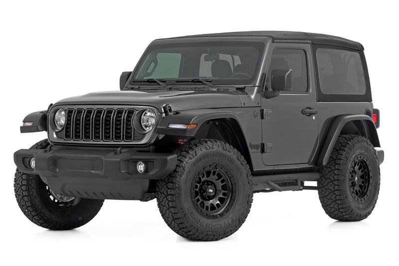 ラフカントリー 82 Series ホイール ワンピース セミグロスブラック 18x9 8x6.5 -12mm