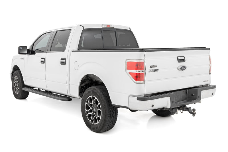ラフカントリー RPT2 ランニングボード クルーキャブ ブラック フォード F-150 2WD/4WD (2009-2014)