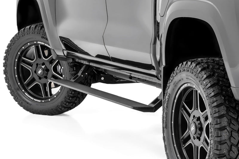 ラフカントリー パワーランニングボード デュアルモーター クルーキャブ シボレー Colorado / GMC Canyon 2015-2026