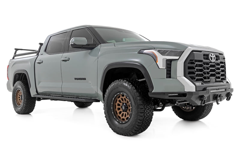 ラフカントリー RPT2 ランニングボード クルーキャブ ブラック トヨタ Tundra 2WD/4WD (2022-2026)