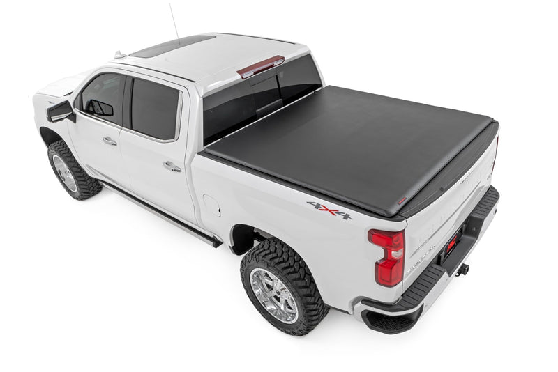 ラフカントリー ソフトロールアップ ベッドカバー | シボレー シルバラード 1500 / GMC シエラ 1500 (2019-2026)