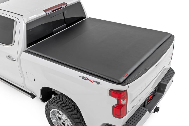 ラフカントリー ソフトロールアップ ベッドカバー | シボレー シルバラード 1500 / GMC シエラ 1500 (2019-2026)
