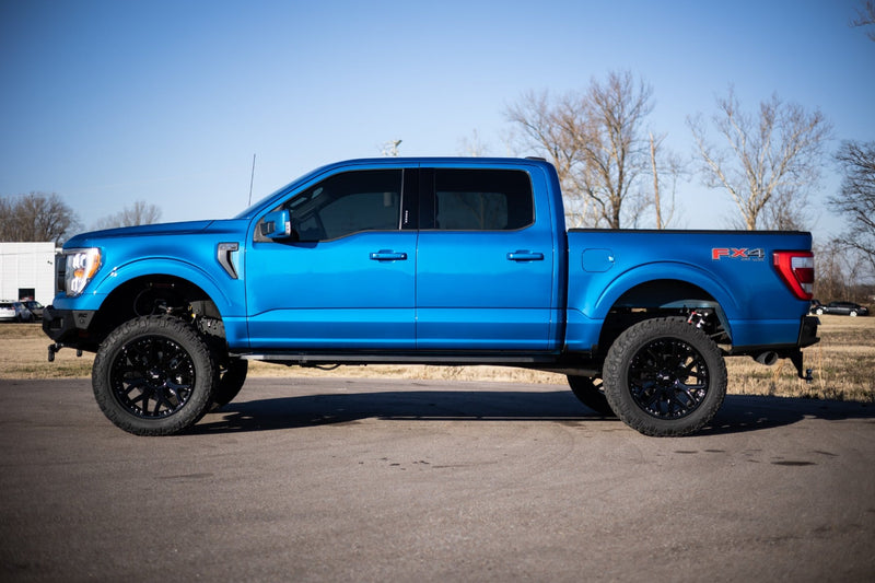 ラフカントリー RPT2 ランニングボード クルーキャブ ブラック フォード F-150/Lightning/F-250/F-350/Raptor