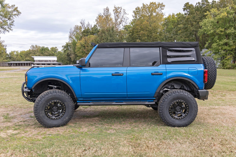 ラフカントリー オーバルナーフステップ 4ドア ブラック フォード ブロンコ 4WD (2021-2026)
