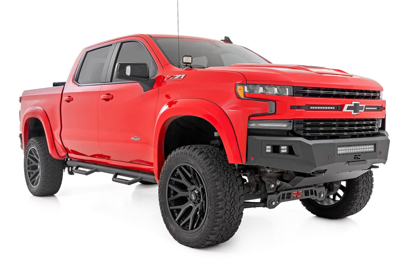 ラフカントリー ナーフステップ キャブ長 クルーキャブ シボレー/GMC 1500/2500HD/3500HD (2019-2026)