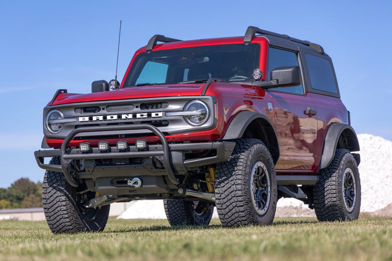 ラフカントリー SRX2 アジャスタブルアルミステップ | フォード Bronco 2ドア 4WD (2021-2026)