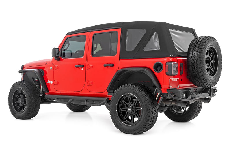 ラフカントリー ナーフステップ ホイール-to-ホイール 4ドア ジープ ラングラー Unlimited 4WD (2019-2026)