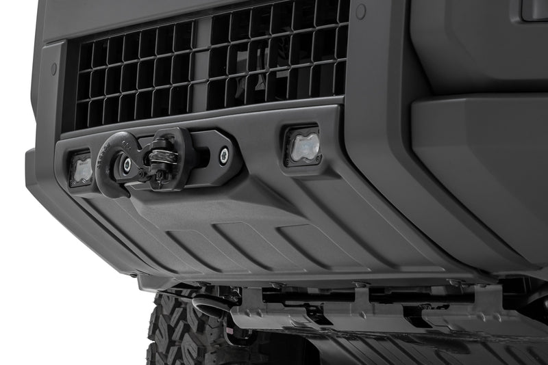 ラフカントリー FXS ヒドゥンウインチマウント LEDフォグライト付き | トヨタ ランドクルーザー 4WD 2024-2026