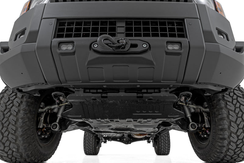 ラフカントリー FXS ヒドゥンウインチマウント LEDフォグライト付き | トヨタ ランドクルーザー 4WD 2024-2026
