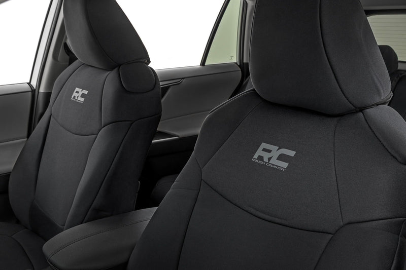 ラフカントリー トヨタ RAV4 2WD/4WD ネオプレンシートカバー フロント&リアセット 2019-2025