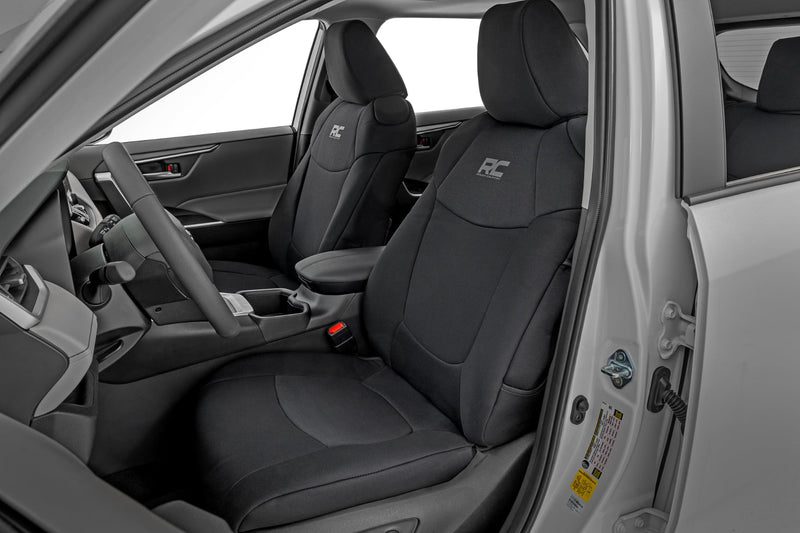 ラフカントリー トヨタ RAV4 2WD/4WD ネオプレンシートカバー フロント&リアセット 2019-2025