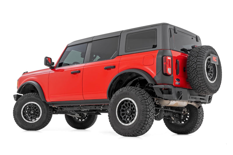 ラフカントリー Trail Cladding ロッカーシルプレート 4ドア フォード Bronco 4WD (2021-2026)