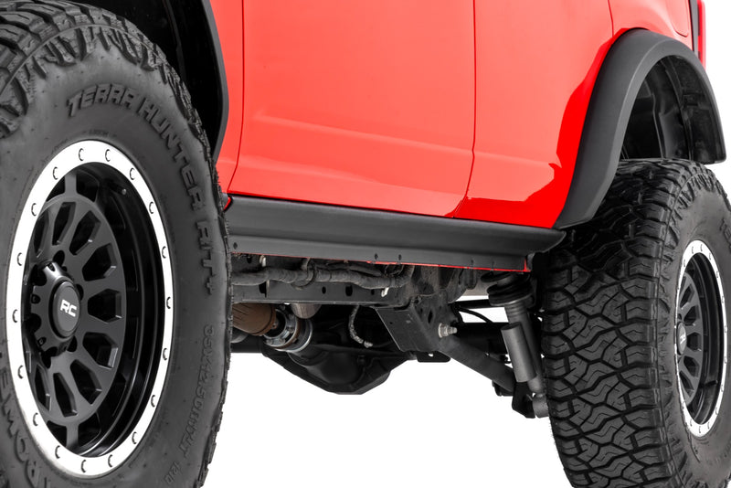 ラフカントリー Trail Cladding ロッカーシルプレート 4ドア フォード Bronco 4WD (2021-2026)