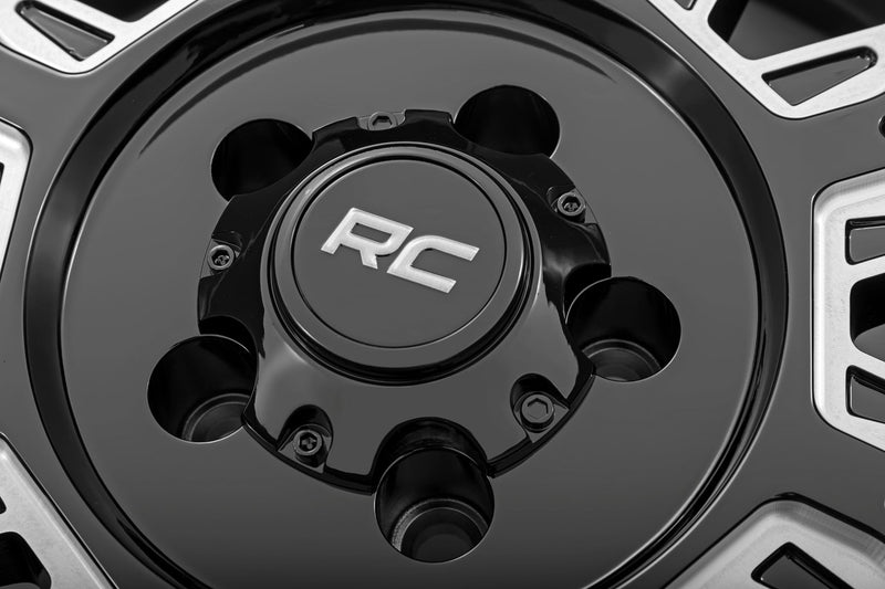ラフカントリー 86 Series ホイール 1ピース グロスブラック 20x10 5x5 -19mm
