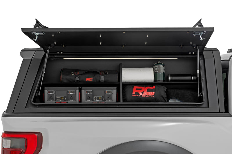 ラフカントリー Bed Cap サイドシェルフ収納ビン 助手席側 | シルバラード/F-150/シエラ/ラム 1500