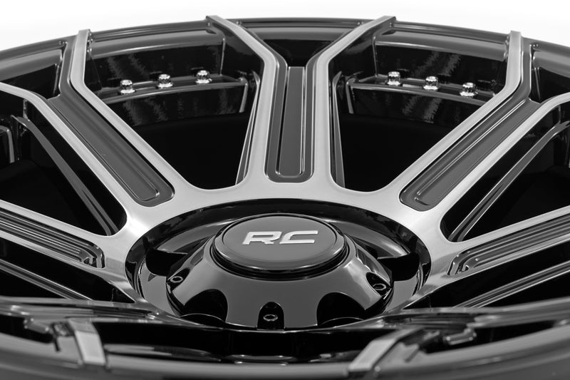 ラフカントリー 89 Series ホイール 1ピース ブラックマシンドガンメタル 17x9 / 5x5 / -12mm