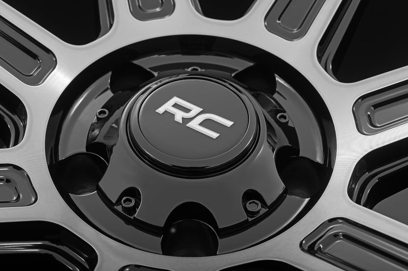 ラフカントリー 89 Series ホイール 1ピース ブラックマシンドガンメタル 17x9 / 5x5 / -12mm