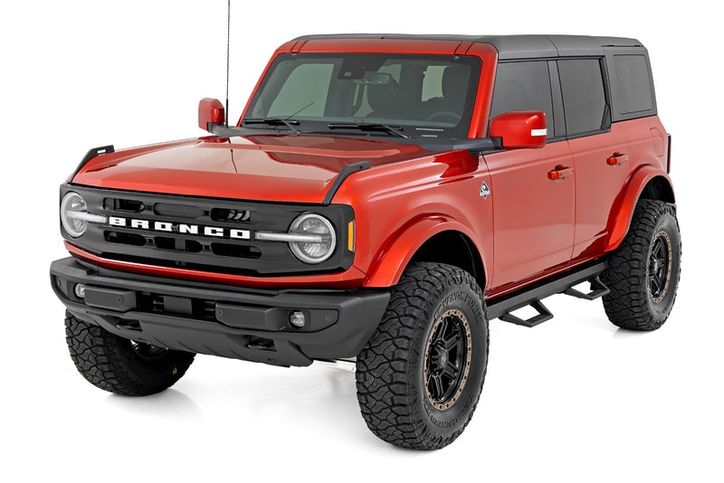 ラフカントリー SRL2 アジャスタブルアルミニウムステップ 4ドア | フォード Bronco 4WD (2021-2026)