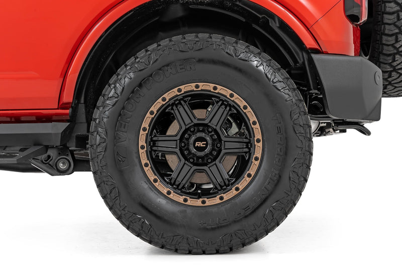 ラフカントリー SRL2 アジャスタブルアルミニウムステップ 4ドア | フォード Bronco 4WD (2021-2026)