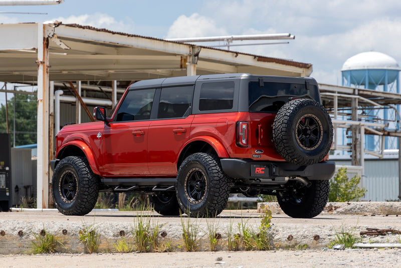 ラフカントリー SRL2 アジャスタブルアルミニウムステップ 4ドア | フォード Bronco 4WD (2021-2026)