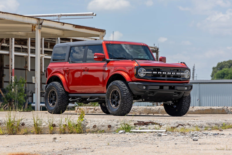 ラフカントリー 79 Series ホイール ワンピース 18x9 8x6.5 -12mm セミグロスブラック/ブロンズリング