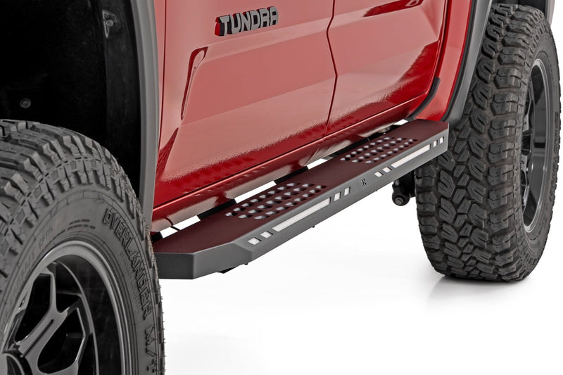 ラフカントリー AC2 ランニングボード アンバー/ホワイト LED クルーマックス トヨタ Tundra 2WD/4WD (2022-2026)