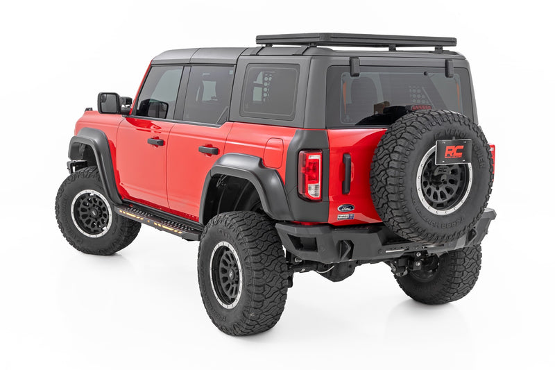 ラフカントリー AC2 ランニングボード アンバー/ホワイト 4ドア フォード Bronco 4WD (2021-2026)