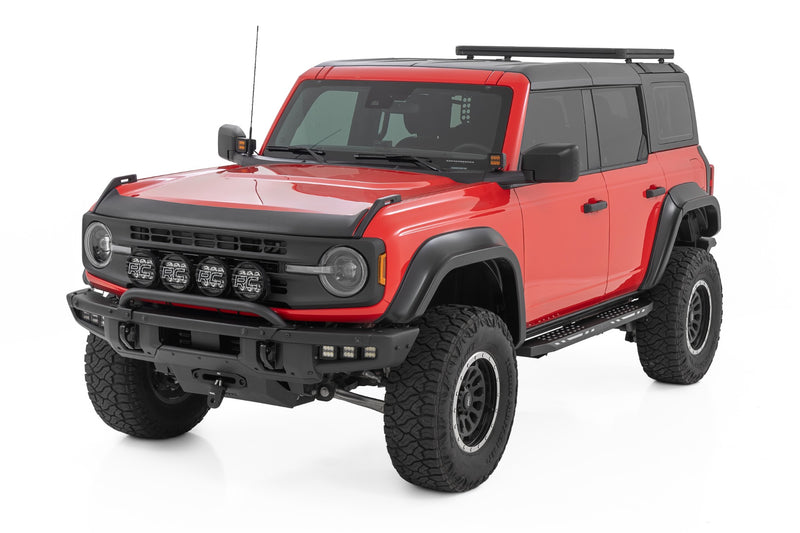 ラフカントリー AC2 ランニングボード アンバー/ホワイト 4ドア フォード Bronco 4WD (2021-2026)