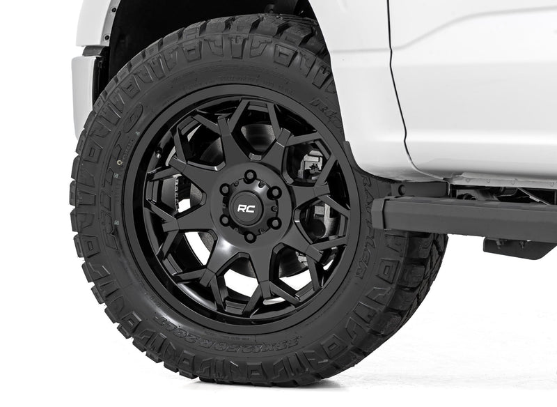 ラフカントリー 80 Series ホイール ワンピース セミグロスブラック 20x9 / 8x165 / 0mm