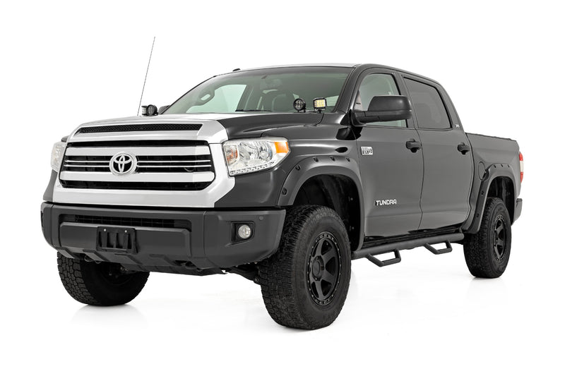 ラフカントリー ナーフステップ キャブレングス CrewMax 5'7" ベッド トヨタ Tundra 2WD/4WD (2007-2021)