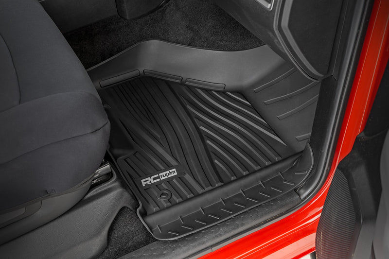ラフカントリー Flex-Fit フロアマット クルーキャブ ラム 1500 2WD/4WD 2012-2024