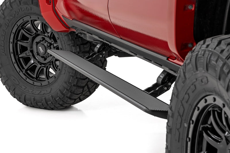 ラフカントリー HT-Series パワーランニングボード ダブルキャブ トヨタ タコマ 2WD/4WD 2024-2026