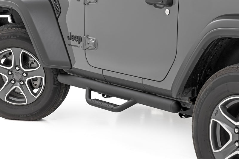 ラフカントリー ナーフステップ フルレングス 2ドア ジープ ラングラー JL 4WD (2019-2026)