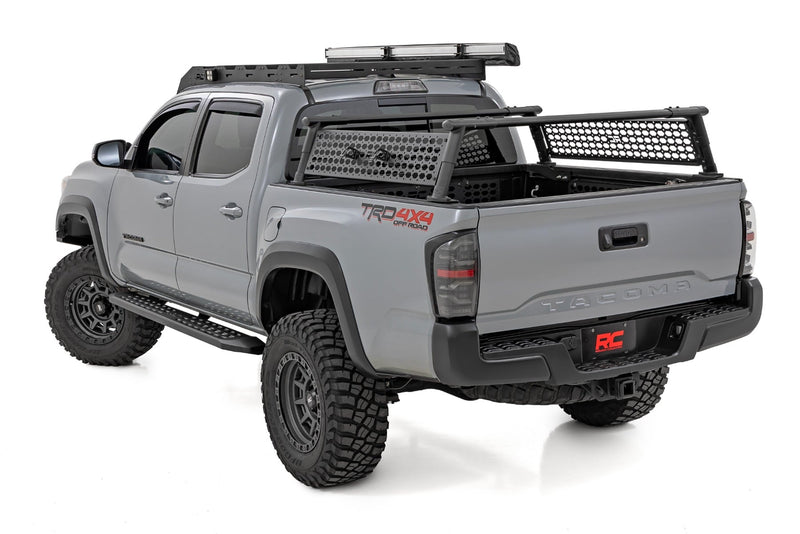 ラフカントリー RPT2 ランニングボード ダブルキャブ ブラック トヨタ タコマ 2WD/4WD 2016-2023