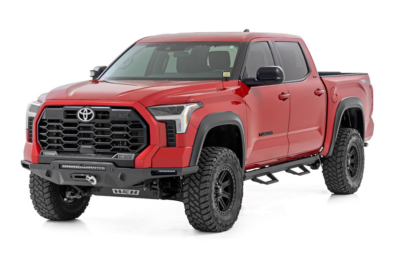 ラフカントリー SRL2 調整式アルミニウムステップ CrewMax トヨタ Tundra 2WD/4WD 2022-2026