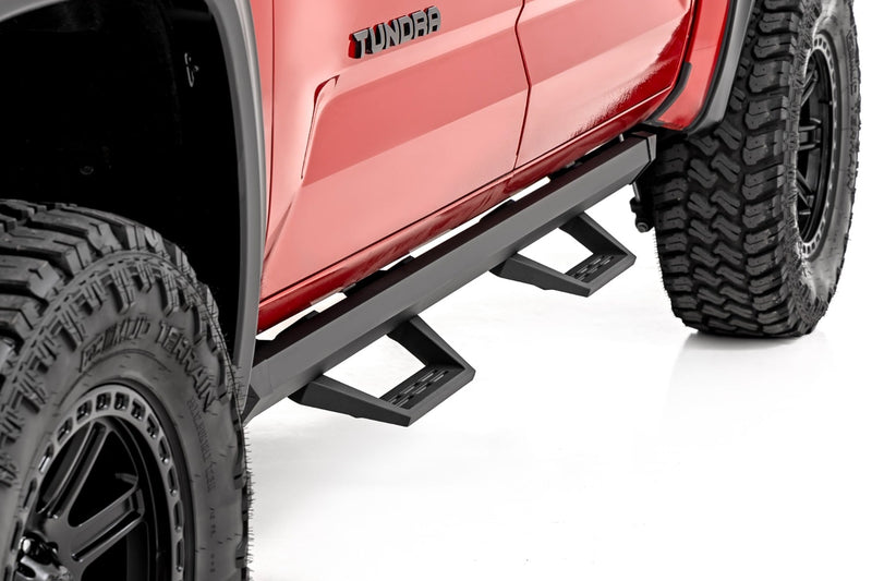 ラフカントリー SRL2 調整式アルミニウムステップ CrewMax トヨタ Tundra 2WD/4WD 2022-2026
