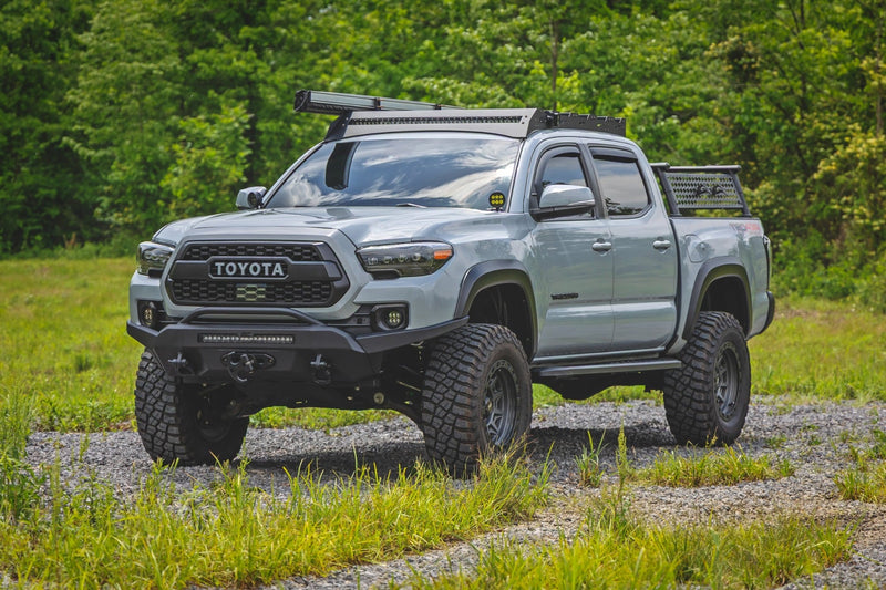 ラフカントリー RPT2 ランニングボード ダブルキャブ ブラック トヨタ タコマ 2WD/4WD 2016-2023