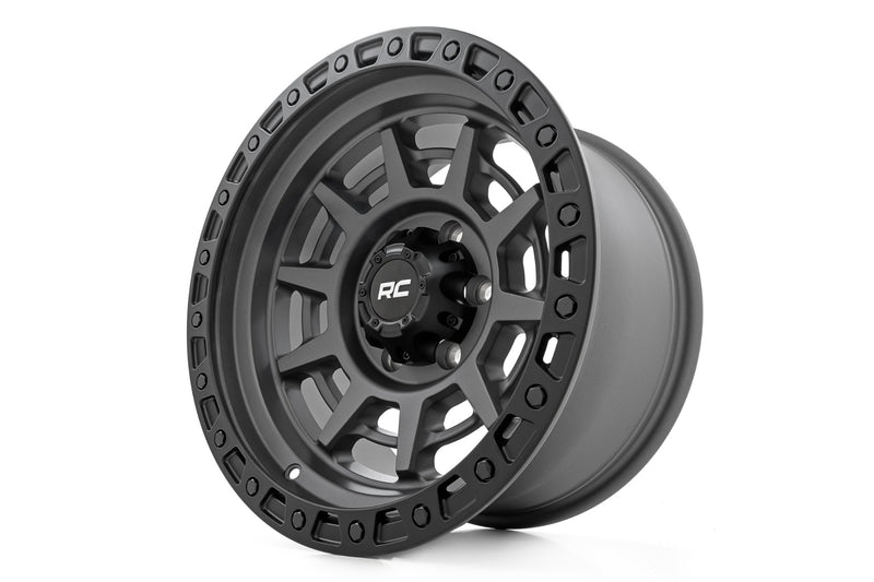 ラフカントリー 85 Series ホイール シミュレーテッドビードロック 5x5.0